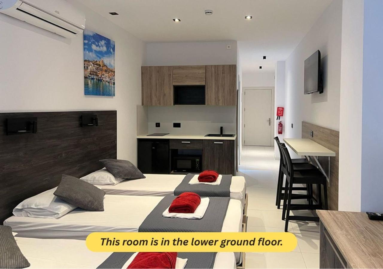 Bayside A Apartments Saint Julian's ภายนอก รูปภาพ